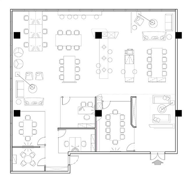 400平辦公室翻新裝修布局 400平辦公室翻新裝修布局
