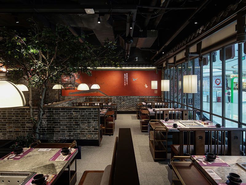 火鍋店裝修設計 火鍋店裝修設計
