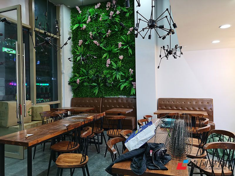 羽姐麻辣燙店面裝修設計