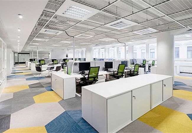 合肥辦公室裝修色彩搭配 打造出極具特色的商業空間