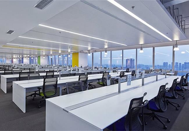 模塊功能化的合肥辦公室裝修,讓辦公環保節能 更使空間生動