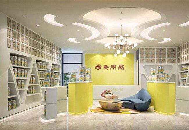 靠譜又專業的合肥母嬰店裝修_陳列設計更吸引眼球