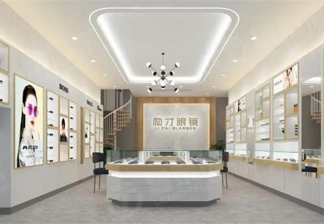 設計這樣的合肥眼鏡店裝修，怎能不吸引顧客！