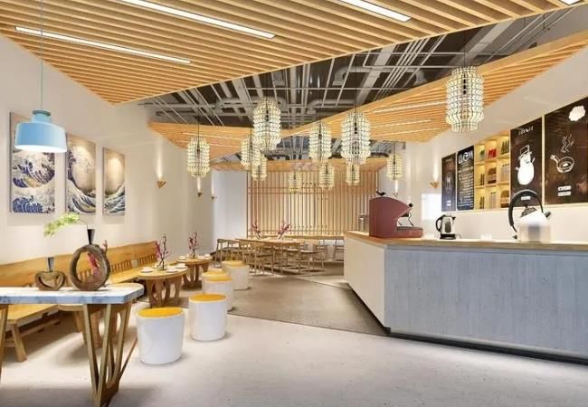 精品出爐的合肥餐飲店空間裝修，我只選卓創裝飾